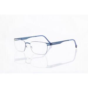 Red Rose Luca/6408 Blue Titanium 54-18-145mm Eyeglasses FRAMES ONLY - GOOD